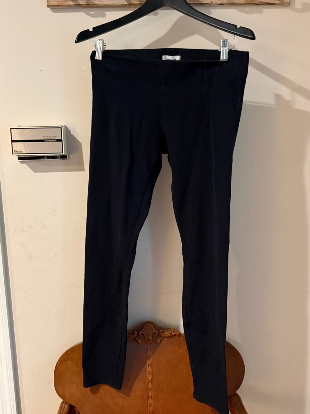 Helmut Lang Black Slim Stretch Chinos